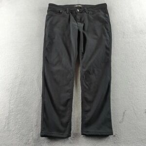 DU/ER Pants Mens 36x27 Black N2X Slim Fit Performance Jeans Casual Travel Wear